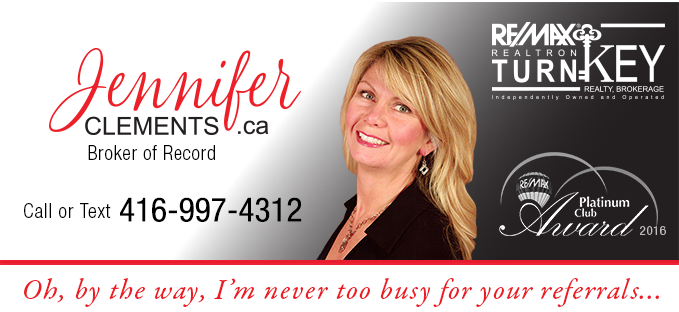 Jennifer Clements, Broker of Record of Re/Max Realtron TurnKey Realty, Brokerage